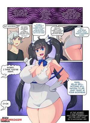 Porn comic Hestia. Fake Face