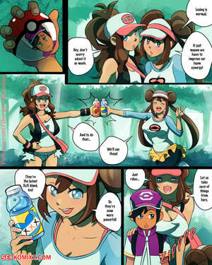 Porn comic Hilda And Rosa Level Up With Juice. BurgersNShakes.