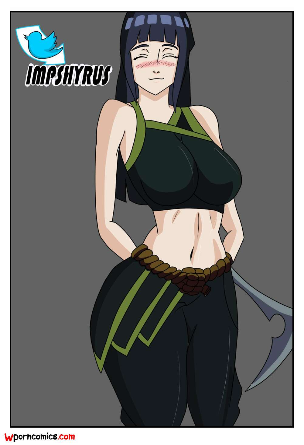 Porn comic Hinata Cosplay Akali. Impshyrus