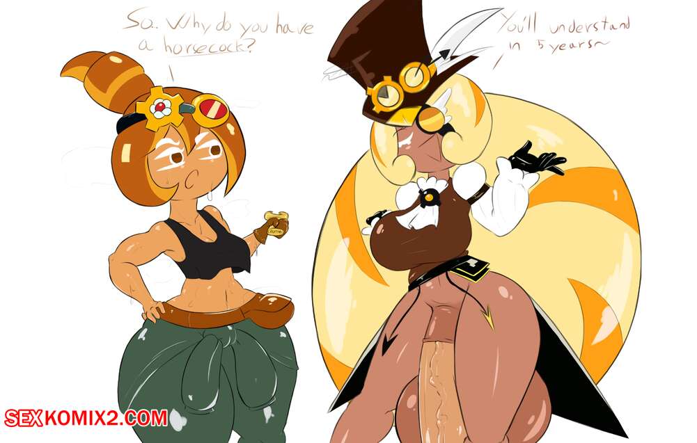 Porn comic Horsecock Cookie. Notpaint