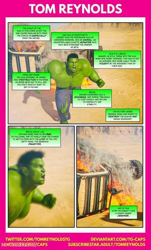 Porn comic Hulk. Bustier. Chapter 1. Tom Reynolds.