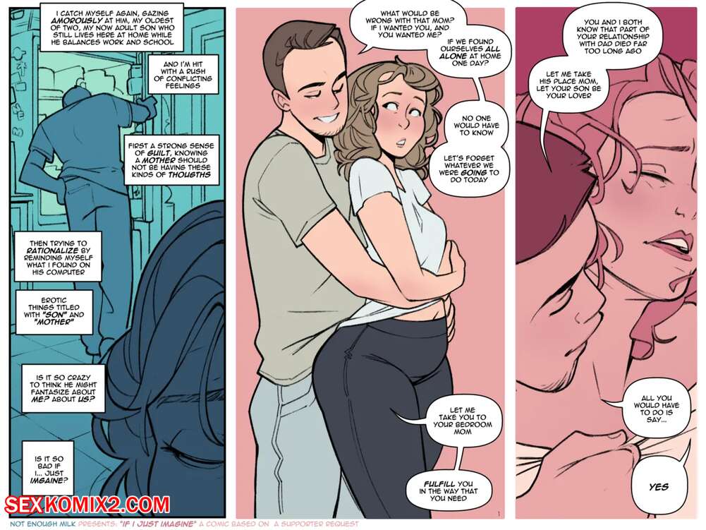 Porn comic If I Just Imagine. Not Enough Milk