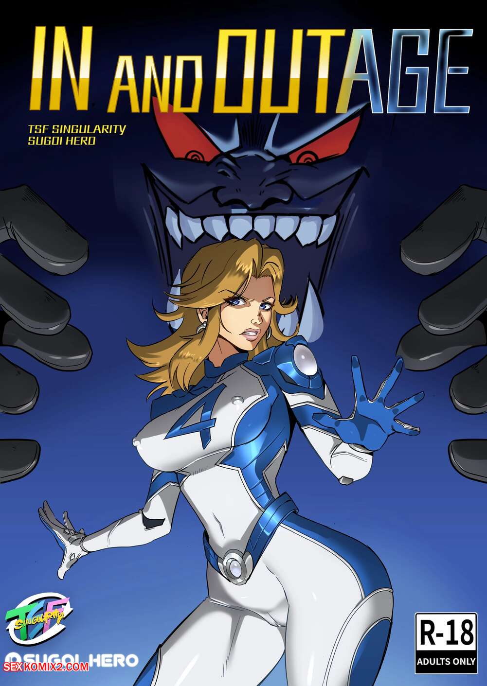 Porn comic In and Outage. Marvel Rivals.  TSFSingularity, SugoiHero.