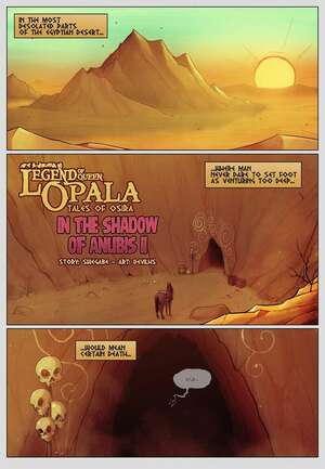 Porn comic In The Shadow Of Anubis. Part 2. Legend Of Queen Opala.