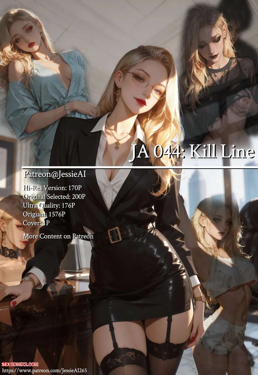 Porn comic JA 044. Kill Line. Jessie AI