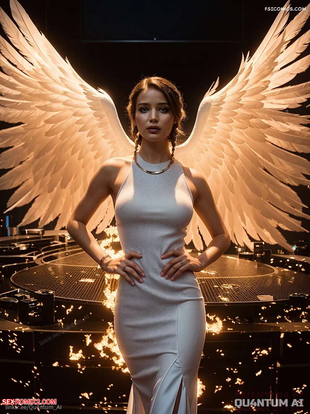 Porn comic Jennifer Lawrence. Hunger Games Katniss Everdeen. QuantumAI