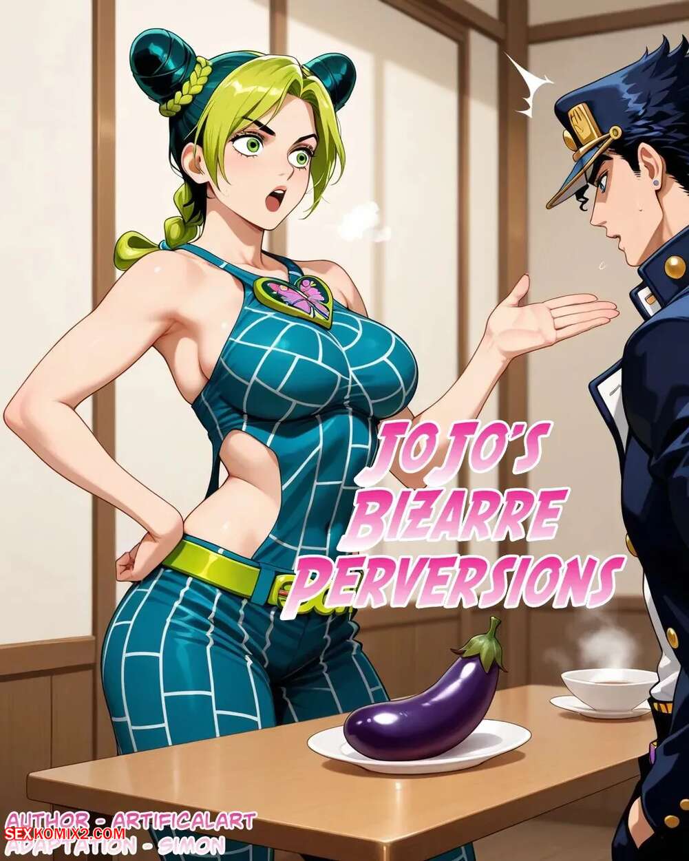 Porn comic JoJos Bizarre Perversions. Artificalart