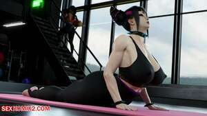 Porn comic Juri Han. Chapter 1. Street Fighter. PervertMuffinMajima.