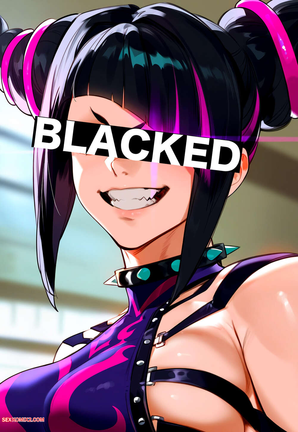 Porn comic Juri Han x BBC 2. Floxin