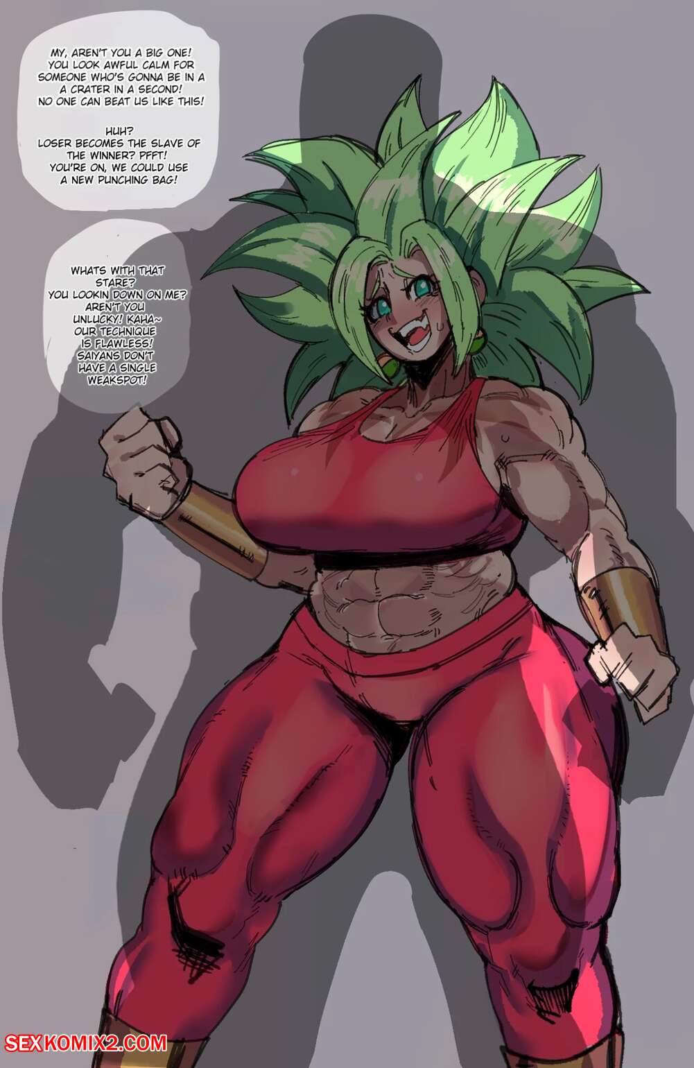 Porn comic Kefla. Dragon Ball Super. Embo.