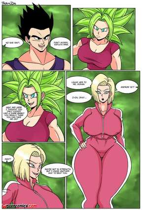 Porn comic Kefla X Android 18. Bermuda