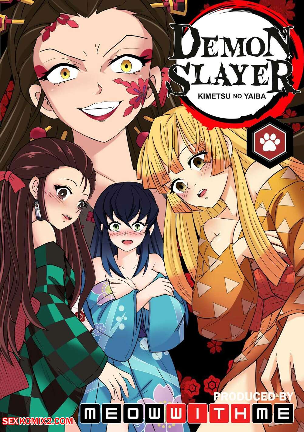 Porn comic Kimetsu no Yaiba Red Light District. MeowWithme