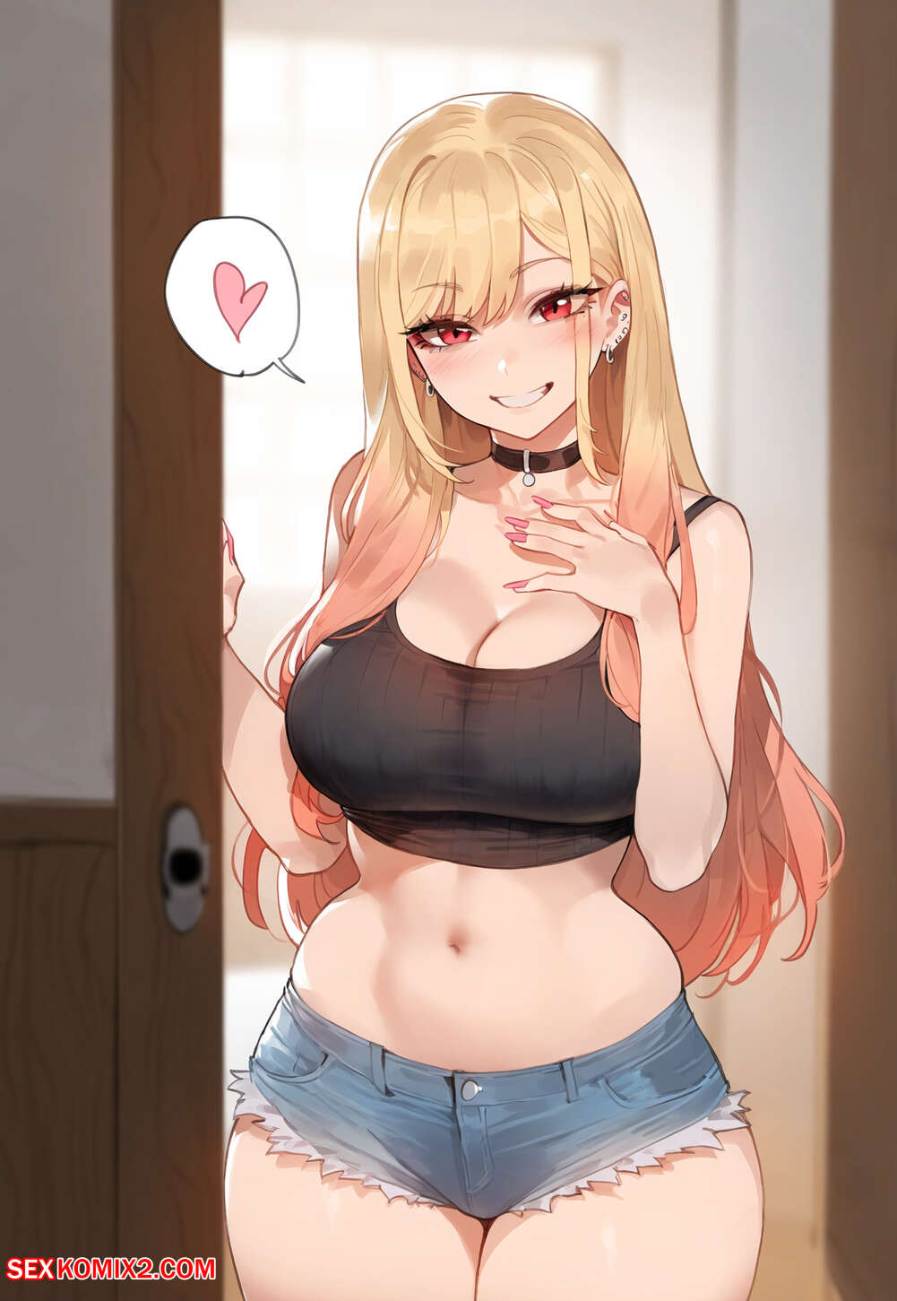 Porn comic Kitagawa Marin. Floox.