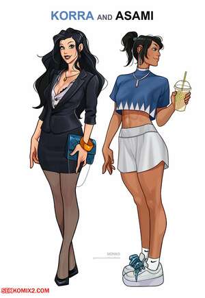 Porn comic Korra And Asami. Office Story. OLENA MINKO.