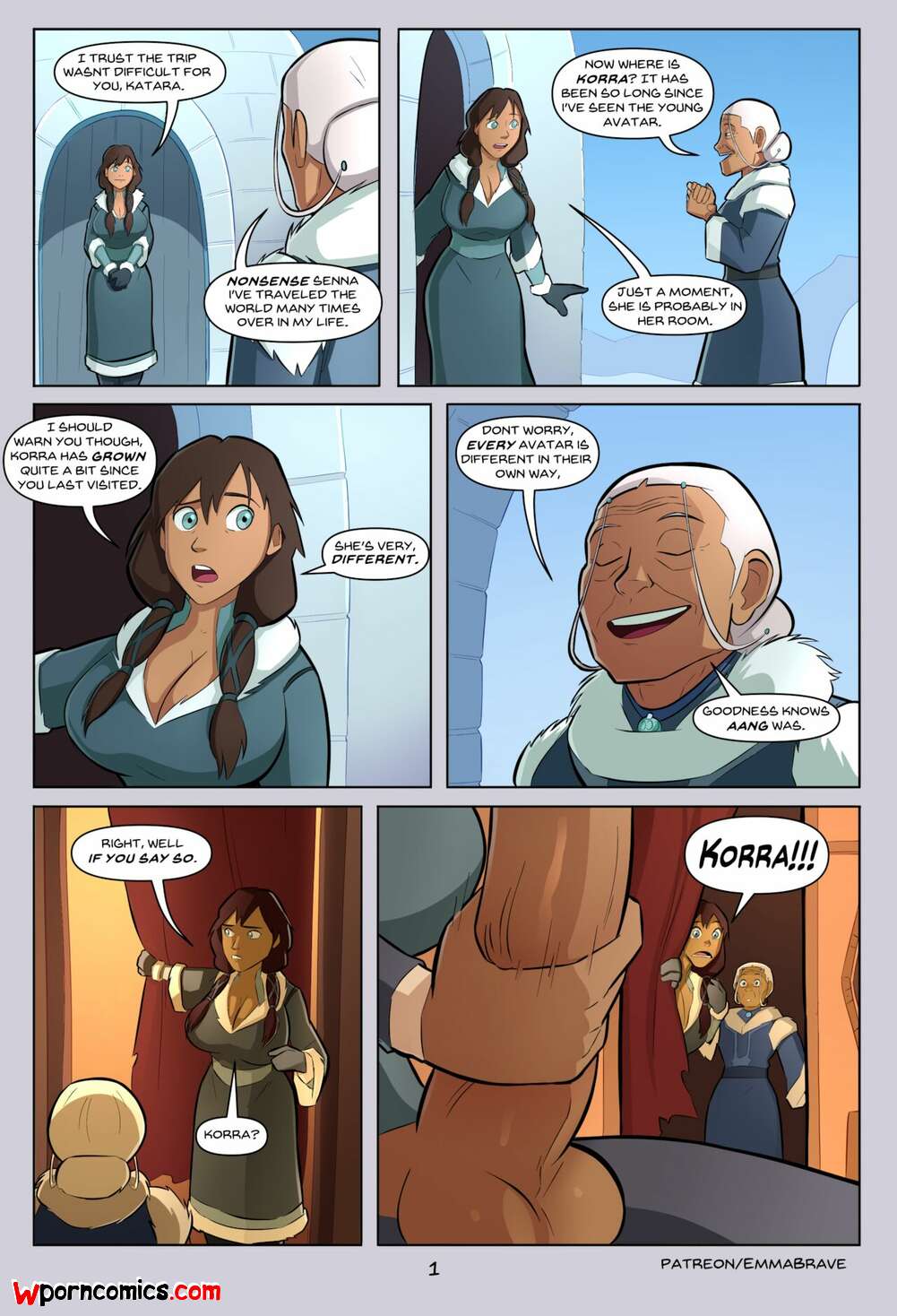Porn comic Korra Book One. The Legend of Korra