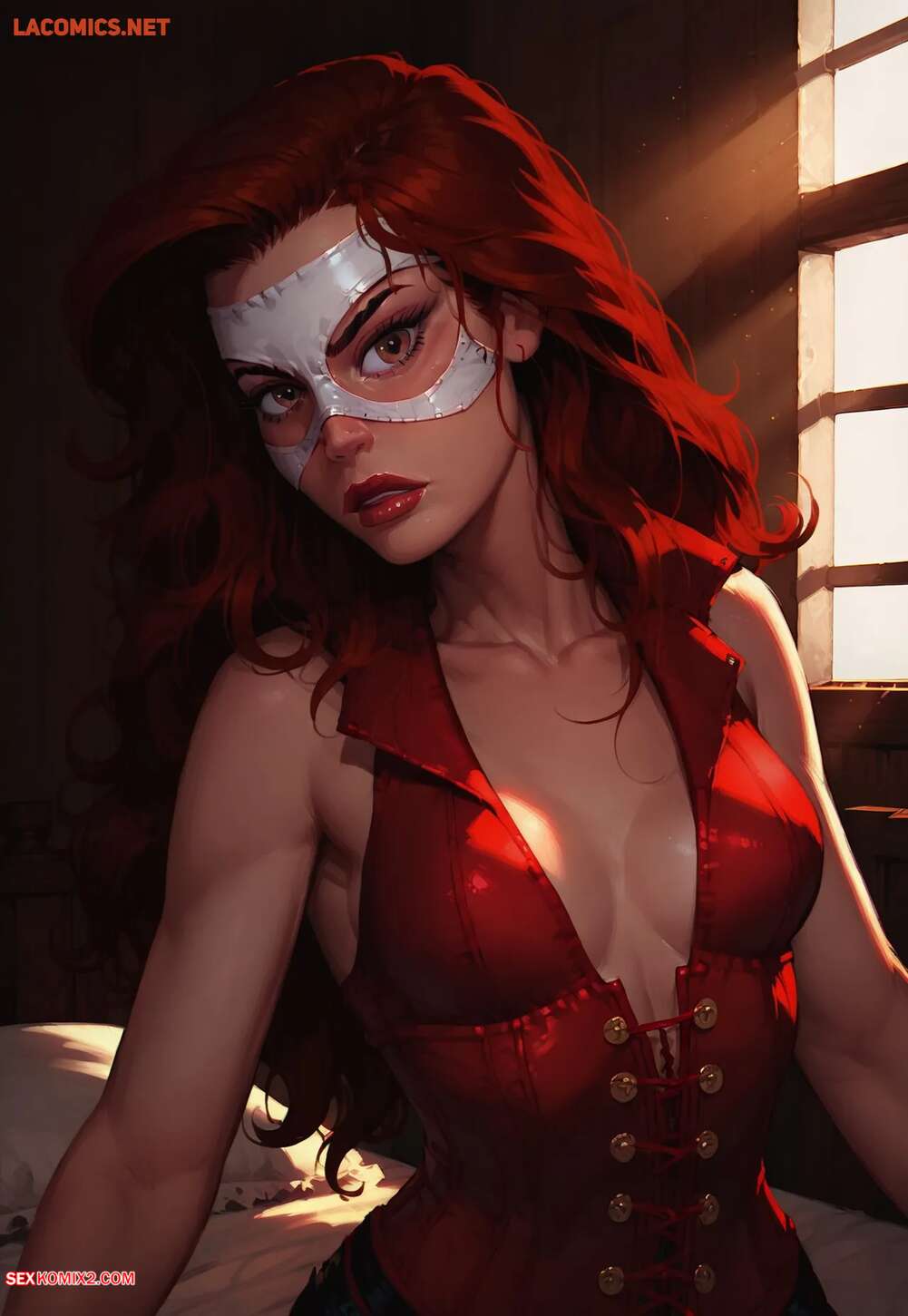 Porn comic Lady Rawhide Shows Off. LowFireStudios