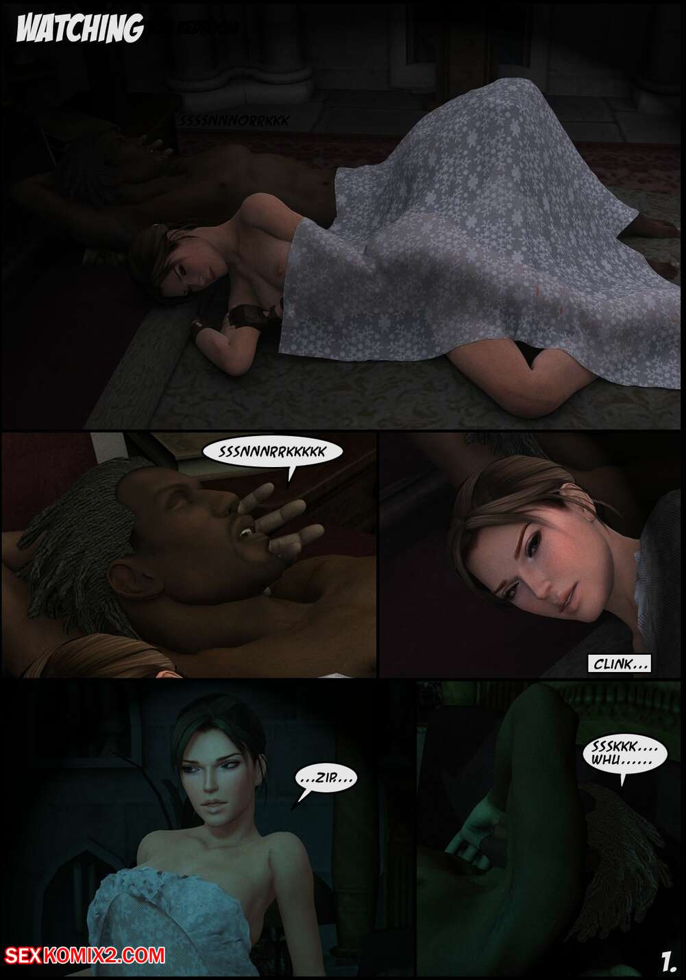 Porn comic Lara Croft and Doppelganger