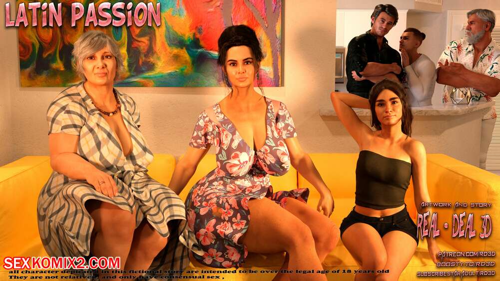 Porn comic Latin Passion. Chapter 1. RealDeal 3D.