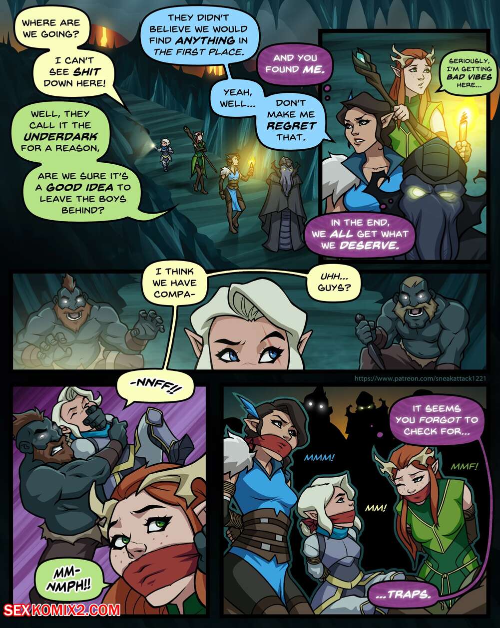 Porn comic Legend of Vox Machina. Chapter 1. SneakAttack1221.