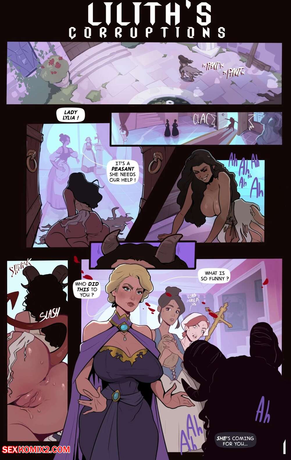 Porn comic Liliths Corruptions. Chapter 1. Diablo 4. Hornyx.