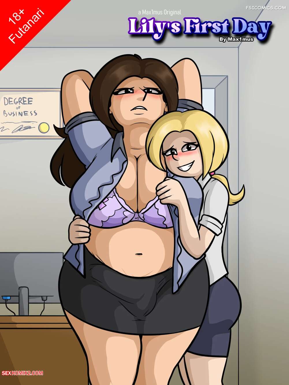 Porn comic Lilys First Day. Max1mus