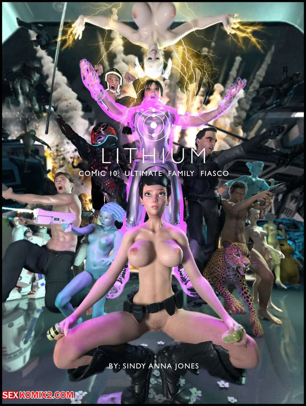 Porn comic Lithium. Ultimate Family Fiasco. Chapter 10. Sindy Anna Jones.