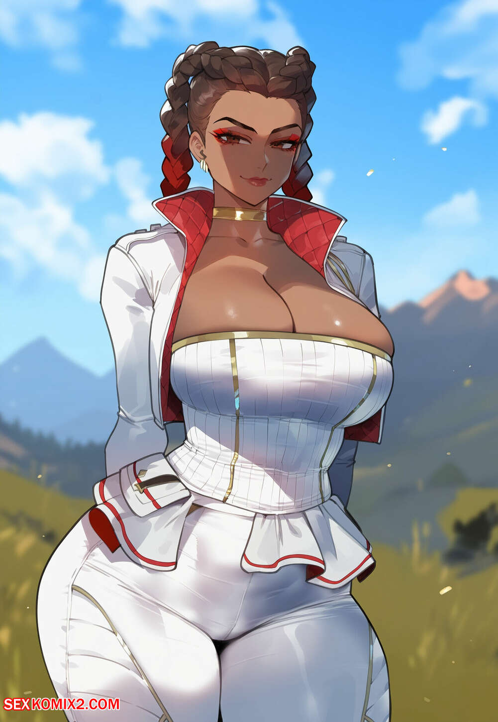 Porn comic Loba. Apex Legends. Creamy Ai