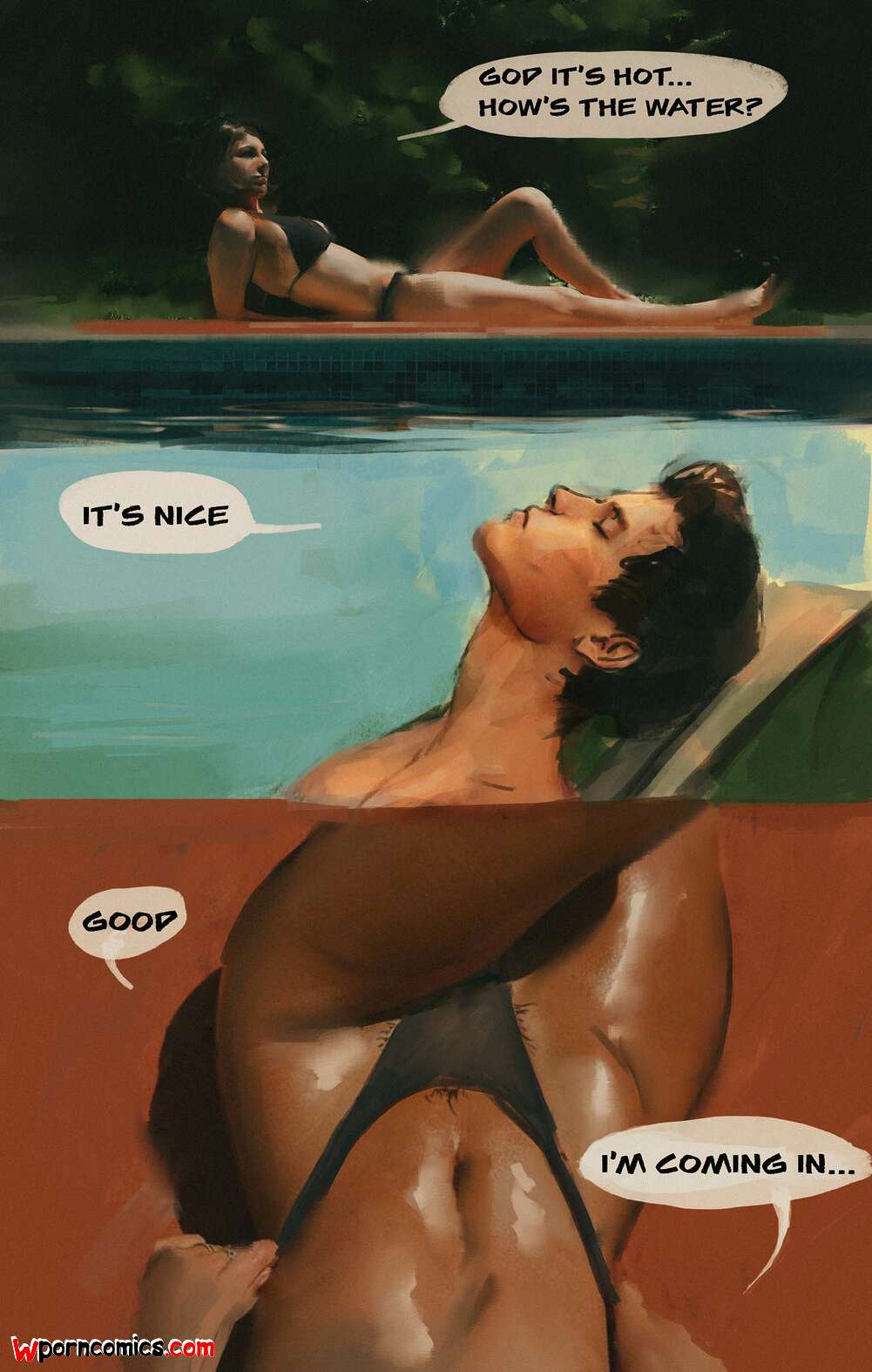 ðŸ’š Porn comic LostPhynotype 5. Hot Summer Day With Mom Sex comic in the  pool ðŸ’š | Porn comics hentai adult only | wsexcomics.com
