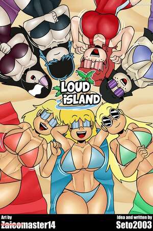 Porn comic Loud Island. The Loud House. Zaicomaster14