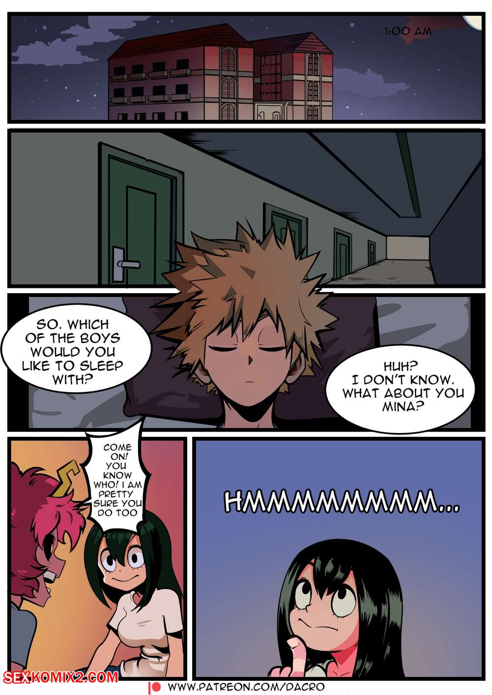 Porn comic Love is an Explotion. My Hero Academia. Dacro.