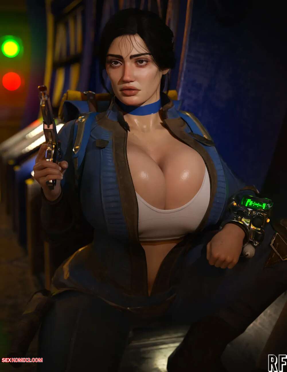 Porn comic Lucy MacLean. Fallout TV. Rude Frog