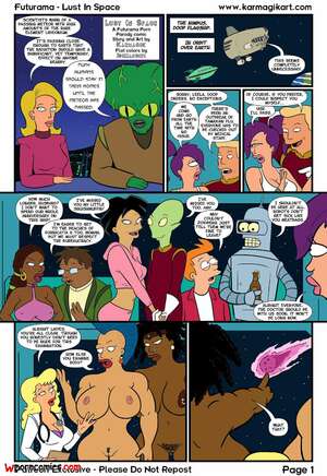 Porn comic Lust In Space. Chapter 1. Futurama. Karmagik.
