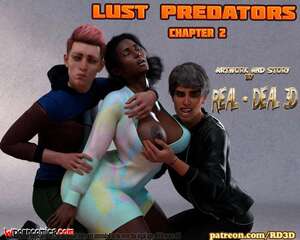 Porn comic Lust Predators. Chapter 2. Real Deal 3D.