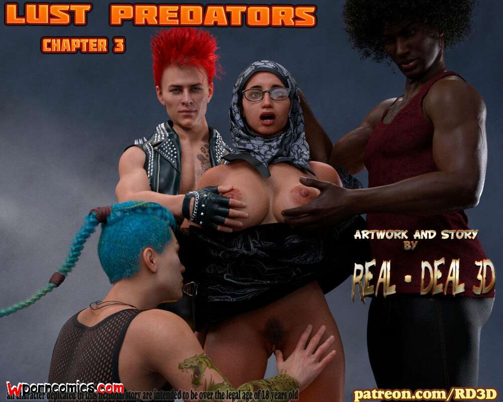 Porn comic Lust Predators. Chapter 3. Real Deal 3D.