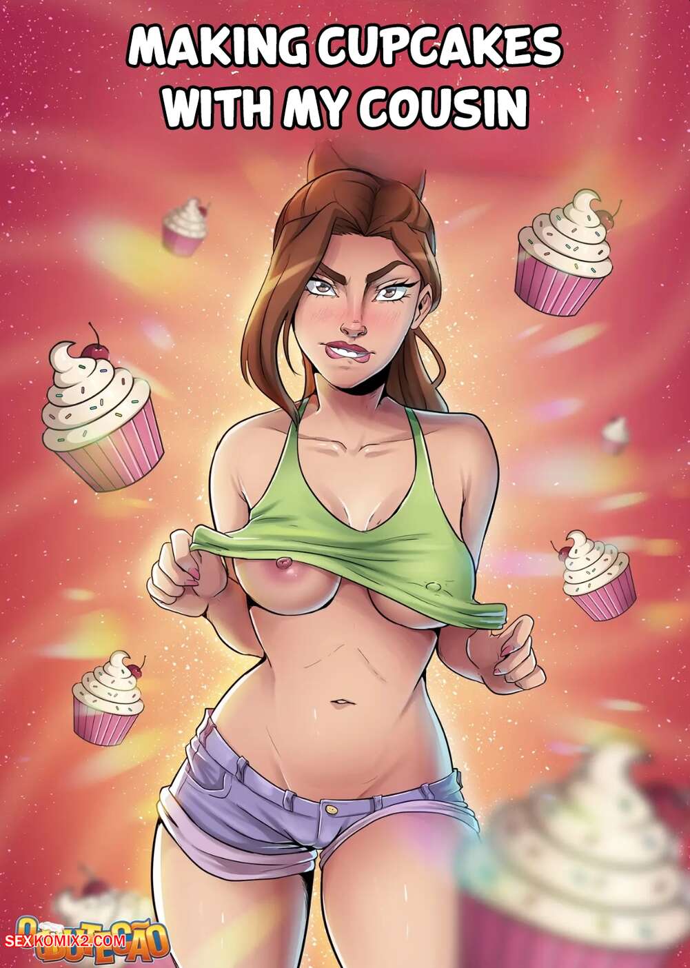 Porn comic Making cupcakes with my cousin. Fazendo cupcakes com minha prima. O Butecao