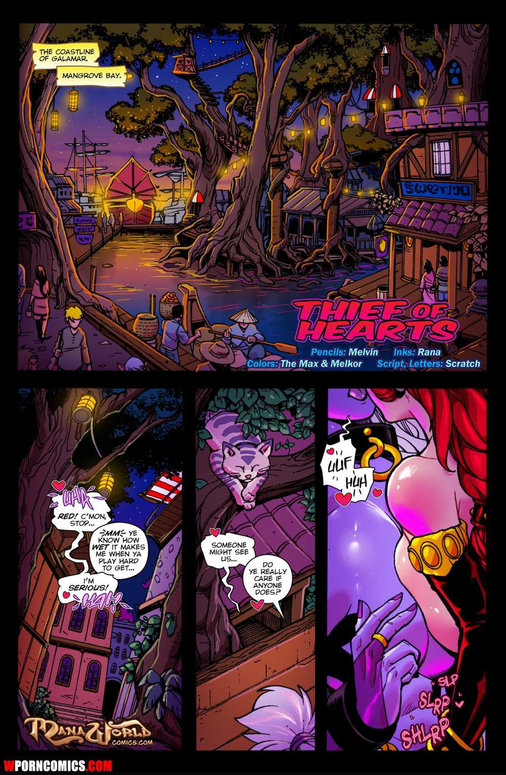 Porn comic Mana World. Part 15. Thief Of Hearts.