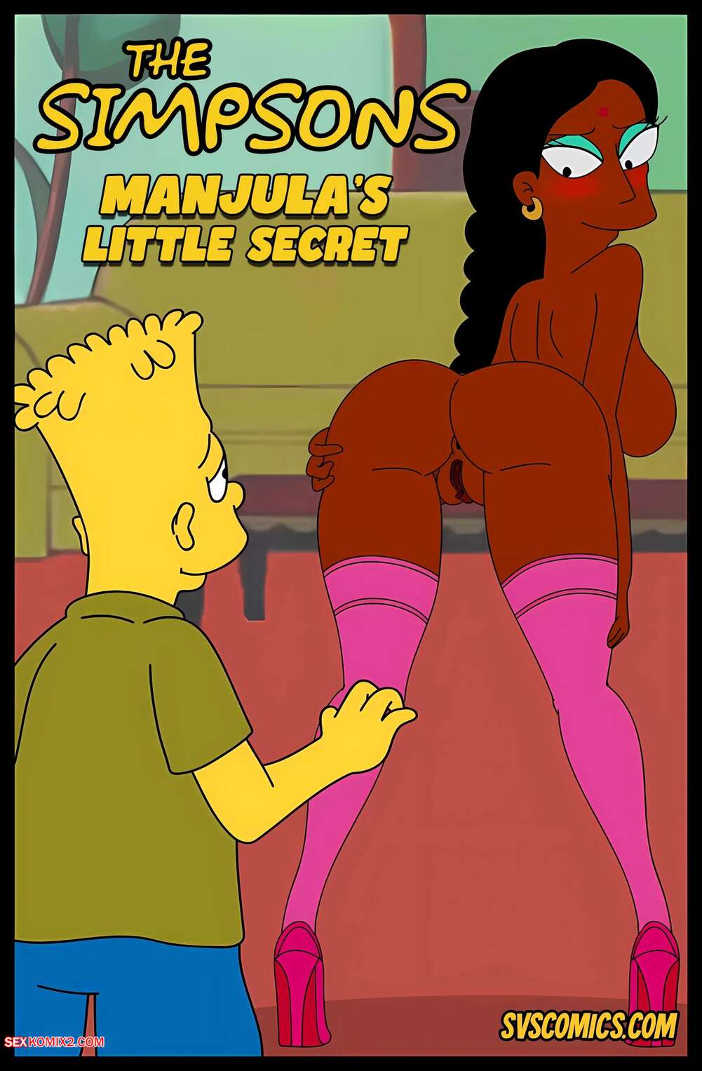 Porn comic Manjulas Little Secret. The Simpsons. SVSComics