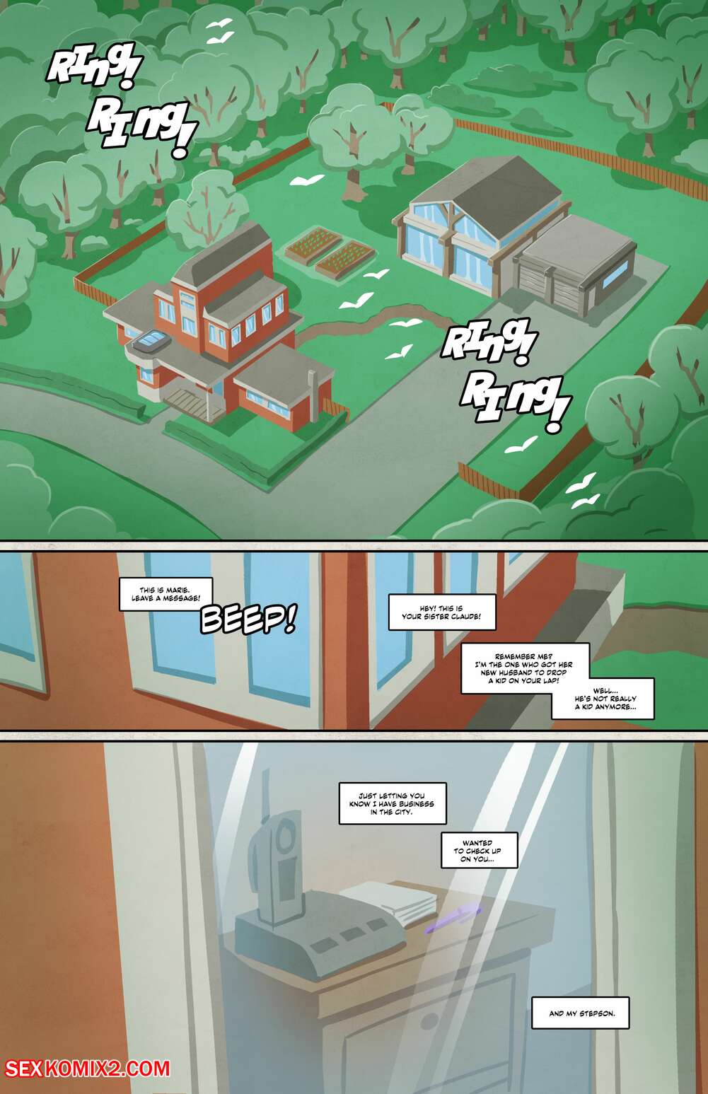 Porn comic Marie. Chapter 2. Part 2. John North, TYFComics.