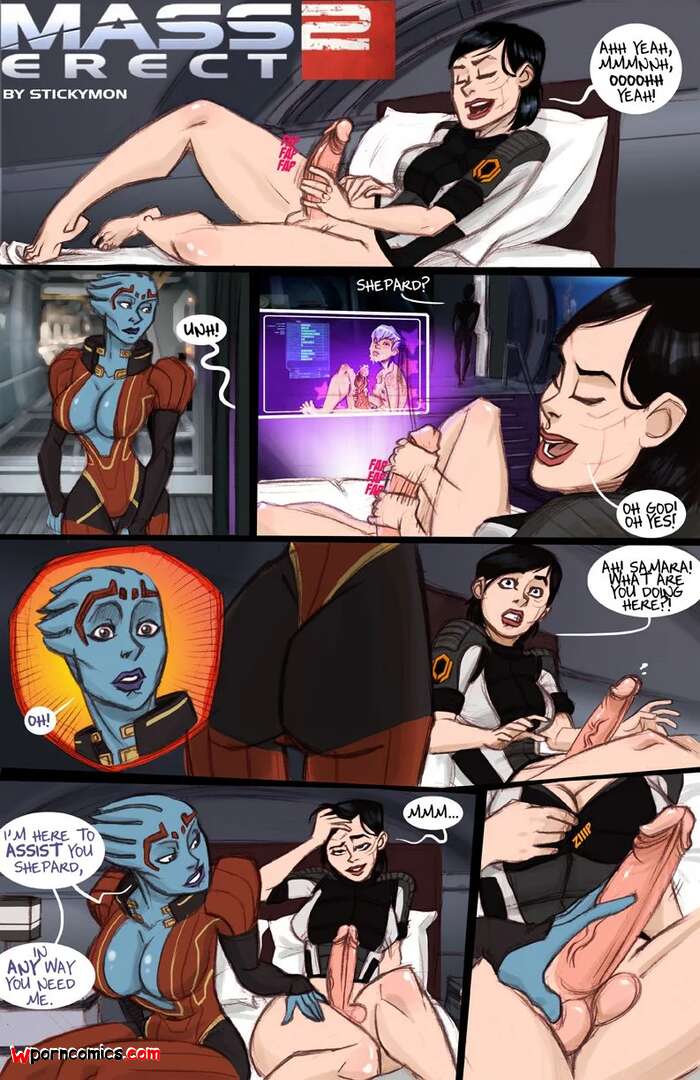 Porn comic Mass Erect 2. Chapter 1. Mass Effect. Stickymon.