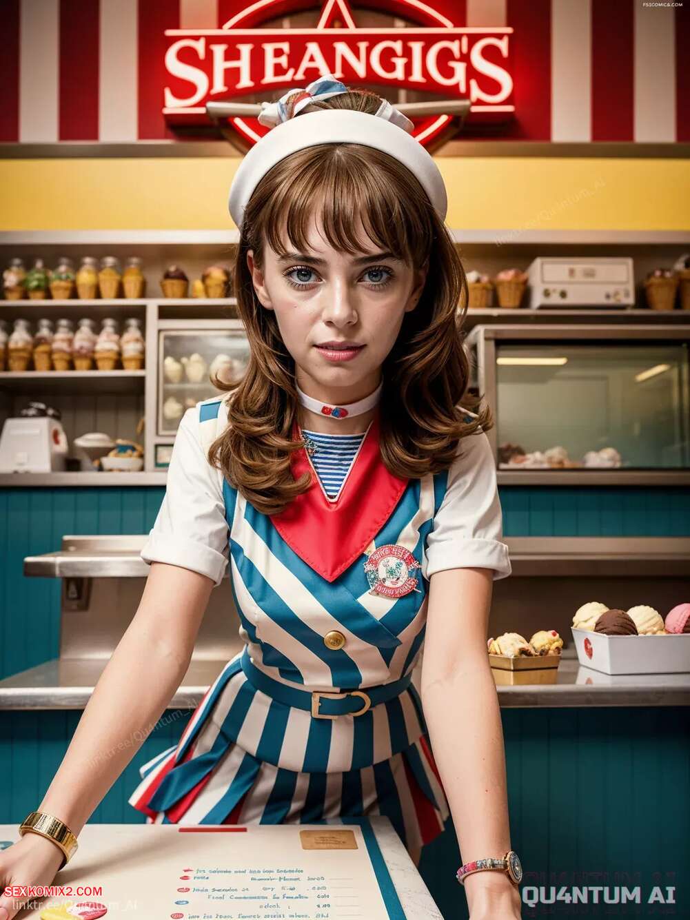 Porn comic Maya Hawke. Stranger Things Ahoy Ice Cream 1980s Vintage Classic. QuantumAI