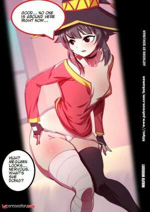 Porn comic Megumin Vouyerism. KonoSuba