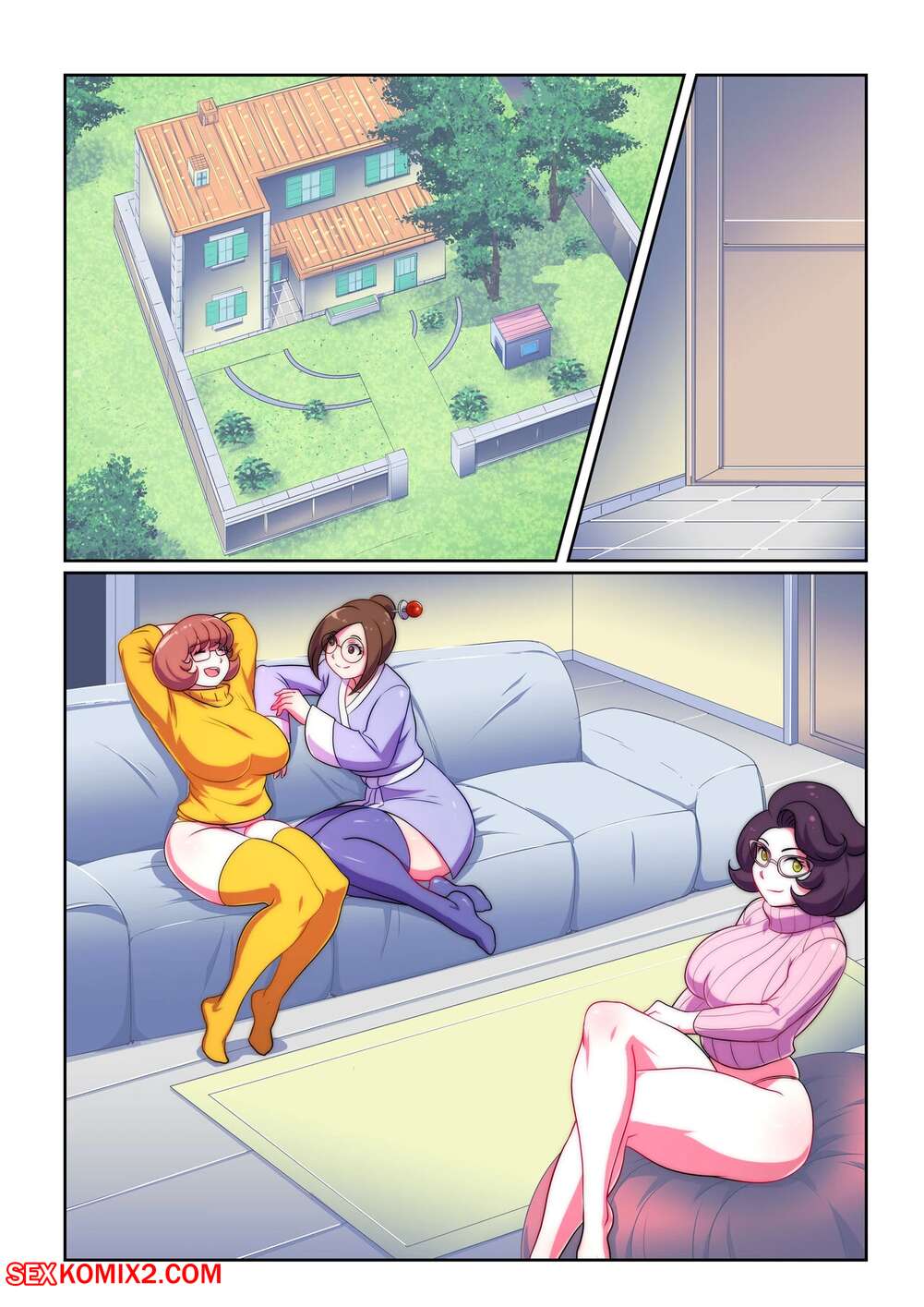 Porn comic Mei, Velma, Wicke. Bokuman