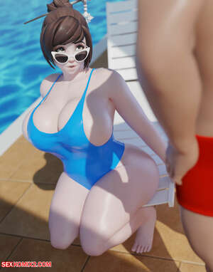 Porn comic Mei At The Private Pool. Batesz