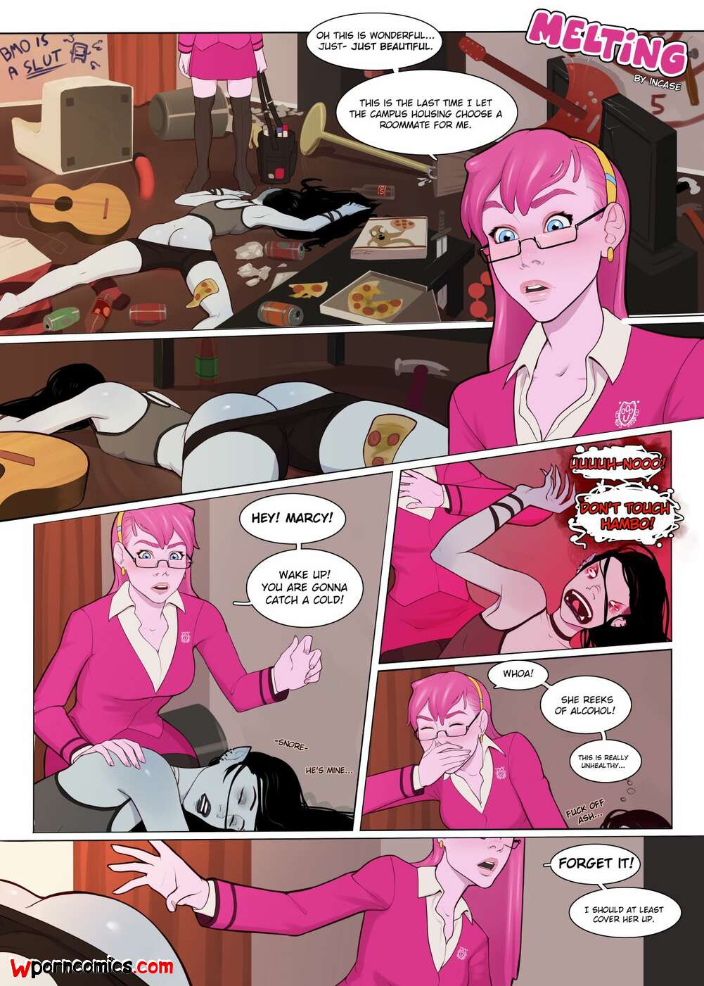 Porn comic Melting. Chapter 1. InCase.