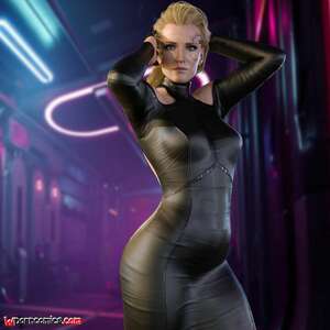 Porn comic Meredith Stout. Cyberpunk 2077. NordFantasy.