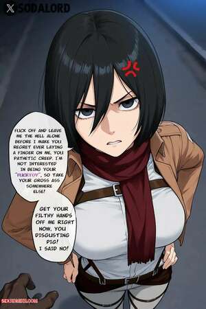 Porn comic Mikasa Get Blacked. Sodalord