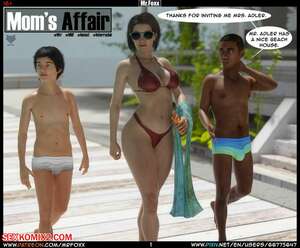 Porn comic Moms Affair. Chapter 1. Mr.FOXX.