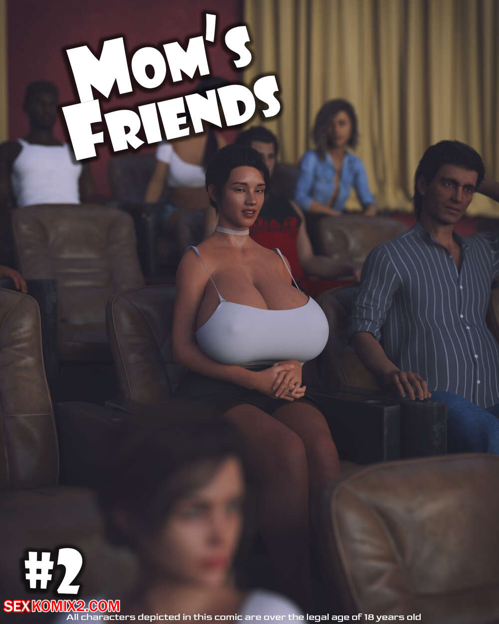 Porn comic Moms Friend. Chapter 2. Daval3D