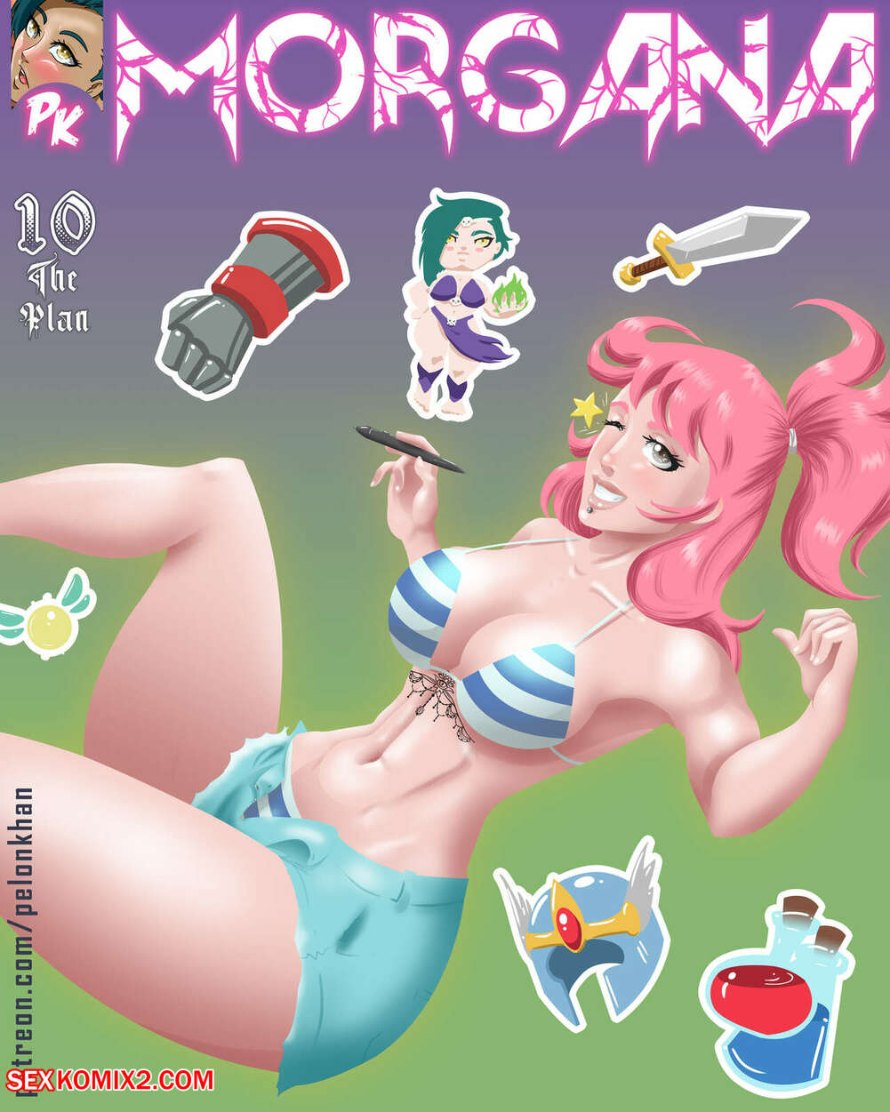 Porn comic Morgana 10. PelonKhan