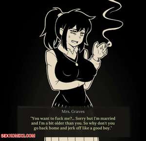 Porn comic Mrs. Graves. Blazecasper